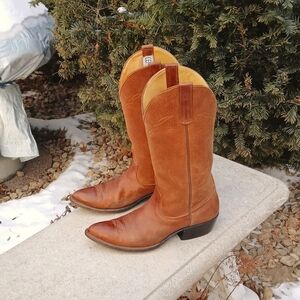 Anderson Bean Original Vintage Made in USA Cowboy Western size 9